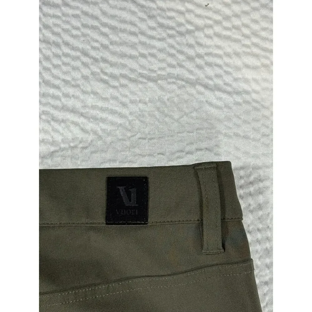 Vuori Pants Mens 32x27 Green Meta Stretch Performance Athletic Travel Golf